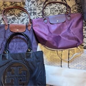 Tory Burch & Long Champ Bags